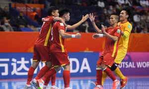 Đội tuyển Futsal Việt Nam được chọn là hạt giống số 1 vòng loại giải châu Á