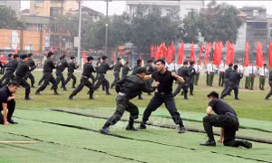 Phát triển sâu rộng phong trào thể dục, thể thao trong lực lượng Công an Hà Nam