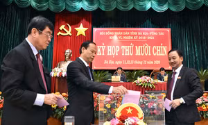 Bầu bổ sung Phó Chủ tịch UBND tỉnh Bà Rịa-Vũng Tàu