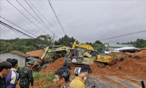 Nạn nhân thứ 2 trong vụ sạt lở đất ở huyện Đam Rông đã tử vong