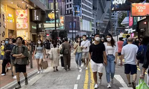 Từ 1/3, Hong Kong bãi bỏ quy định bắt buộc đeo khẩu trang