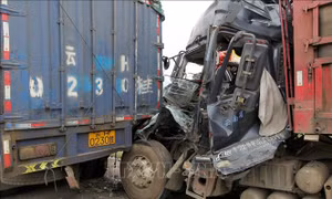 Tai nạn giao thông liên hoàn trên Cao tốc Nội Bài - Lào Cai
