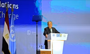 COP27: LHQ cảnh báo thế giới kề cận 'thảm họa khí hậu'