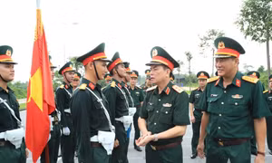 Kiểm tra đột xuất công tác chuẩn bị hậu cần cho các lực lượng thực hiện nhiệm vụ A80