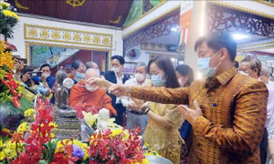 Lễ hội Tết cổ truyền các nước Lào, Thái Lan, Campuchia, Myanma tại TP Hồ Chí Minh