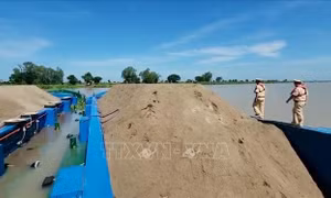 Thu hồi giấy phép khai thác khoáng sản tại khu mỏ trên sông Tiền