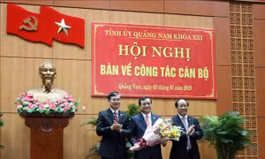 Đồng chí Phan Việt Cường được bầu giữ chức Bí thư Tỉnh ủy Quảng Nam