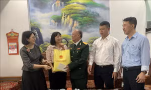 Đoàn đại biểu Quốc hội thành phố Hải Phòng thăm, tặng quà tri ân người có công với cách mạng