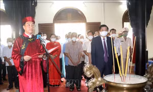 Vĩnh Long trang trọng tổ chức Lễ giỗ Quốc Tổ Hùng Vương
