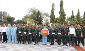 Động viên lực lượng làm nhiệm vụ thu nhận mẫu ADN, số hóa thông tin hài cốt liệt sĩ