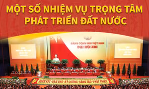 Một số nhiệm vụ trọng tâm phát triển đất nước