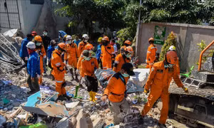 1.249 người thiệt mạng trong vụ động đất, sóng thần tại Indonesia