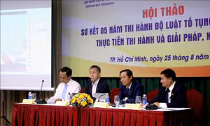 Sơ kết 5 năm thi hành Bộ luật Tố tụng hình sự