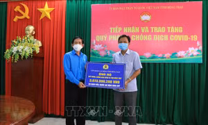Nhiều đơn vị hỗ trợ Đồng Tháp phòng, chống dịch COVID-19