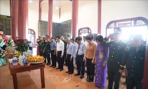 Tưởng nhớ Bác Hồ, tri ân các anh hùng, liệt sĩ tại Tây Ninh