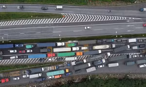 Khuyến cáo đối với các phương tiện trước khi đi vào cầu Thanh Trì và đường Vành đai 3
