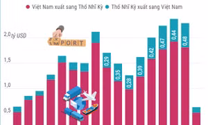 Thương mại song phương Việt Nam - Thổ Nhĩ Kỳ