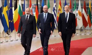 Lãnh đạo Armenia - Azerbaijan tiến hành đàm phán tại Brussels (Bỉ)