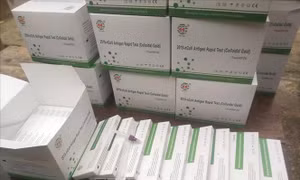 Thu giữ 800 bộ sinh phẩm xét nghiệm nhanh COVID-19 không rõ nguồn gốc