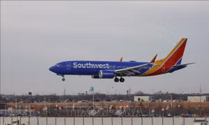 Điều tra các vụ hạ độ cao đột ngột trên nhiều chuyến bay của Southwest Airlines