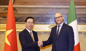 Chủ tịch nước Võ Văn Thưởng gặp Chủ tịch Hạ viện Italy​ Lorenzo Fontana