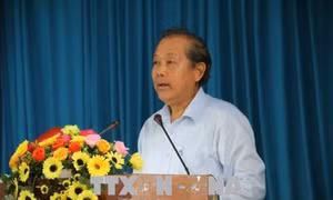 Phó Thủ tướng Trương Hòa Bình kiểm tra công tác cải cách hành chính tại TP.HCM