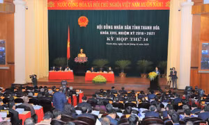 Thanh Hoá: Khai mạc kỳ họp thứ 14, Hội đồng nhân dân tỉnh khoá XVII