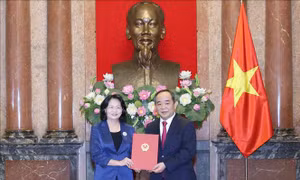 Bổ nhiệm ông Lê Khánh Hải làm Phó Chủ nhiệm Văn phòng Chủ tịch nước