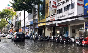 Triều cường tại Thành phố Cần Thơ