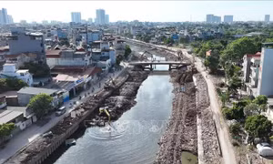 Hà Nội đẩy nhanh tiến độ các dự án chống ngập khẩn cấp trước mùa mưa bão 2026