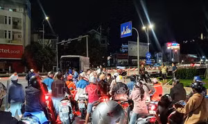 Quảng Ninh cấm xe máy, xe thô sơ qua cầu Bãi Cháy