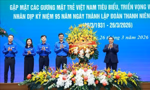 Thủ tướng Chính phủ gặp mặt các Gương mặt trẻ Việt Nam tiêu biểu