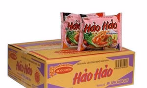 Cảnh báo nguy cơ khi mua lẻ gói súp mì ăn liền 'Hảo Hảo tôm chua cay'