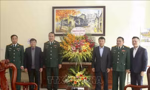 TTXVN và Sư đoàn 304 phát huy truyền thống 'Thủy chung-trong sáng-sắt son' 