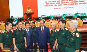 Bộ Tổng Tham mưu Quân đội nhân dân Việt Nam vững bước tiến vào kỷ nguyên mới của dân tộc