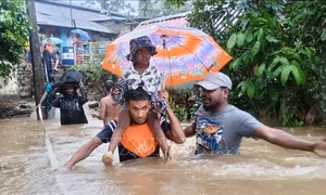 Mưa lũ, sạt lở tại Sri Lanka khiến 5 người thiệt mạng