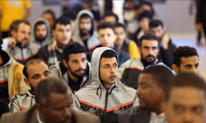 Libya trục xuất 270 người di cư bất hợp pháp