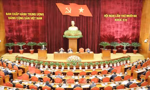 Ngày làm việc thứ hai của Hội nghị lần thứ 13 Ban Chấp hành Trung ương Đảng khóa XII
