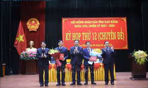 Ông Trịnh Trường Huy làm Phó Chủ tịch UBND tỉnh Cao Bằng