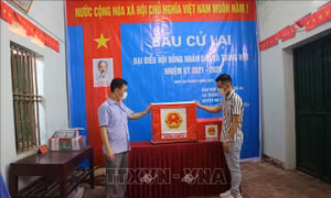 Thực hiện nghiêm quy định về phòng, chống dịch COVID-19 tại cuộc bầu cử lại