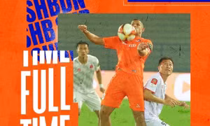 V.League 2023: Hải Phòng và SHB Đà Nẵng chia điểm