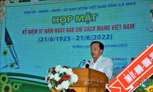 Báo chí đồng hành cùng Cà Mau vươn lên phát triển