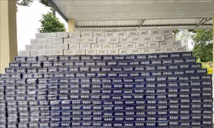 Liên tiếp phát hiện thuốc lá lậu ở khu vực biên giới Hà Tiên