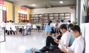Thư viện xanh khơi nguồn cảm hứng đọc sách cho học sinh