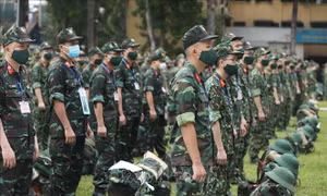 Quân đội quyết tâm bằng mọi cách hỗ trợ các địa phương phía Nam khắc phục dịch triệt để