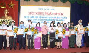 Hà Nam tiếp tục đẩy mạnh học tập và làm theo Bác