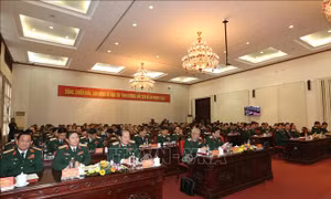 Bộ Quốc phòng gặp mặt đại biểu Quân đội dự Đại hội XIII của Đảng