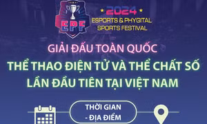 Khai mạc Giải đấu toàn quốc Thể thao điện tử và Thể chất số năm 2024