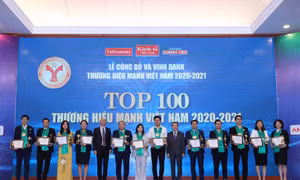 Vinh danh 109 thương hiệu mạnh Việt Nam 2021