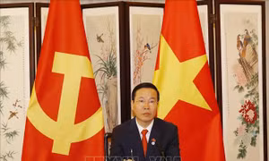 Thường trực Ban Bí thư hội đàm trực tuyến với Bí thư Thành ủy Bắc Kinh (Trung Quốc) Thái Kỳ